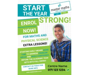ENROL EARLY Maths/Science 2025 A6 Flyer : Packs of 250