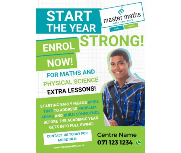 ENROL EARLY Maths/Science 2025 A6 Flyer : Packs of 250