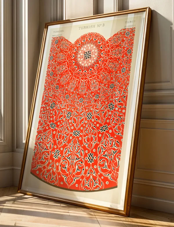 Turkish No. 3 Dome Ornament, Plate XXXVIII